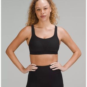Lululemon Run Times Bra High Support Black Size 34C